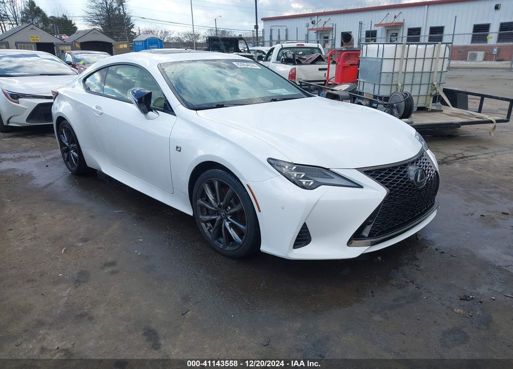 2019 LEXUS RC 350 F-SPORT VIN: JTHHZ5BC8K5020479