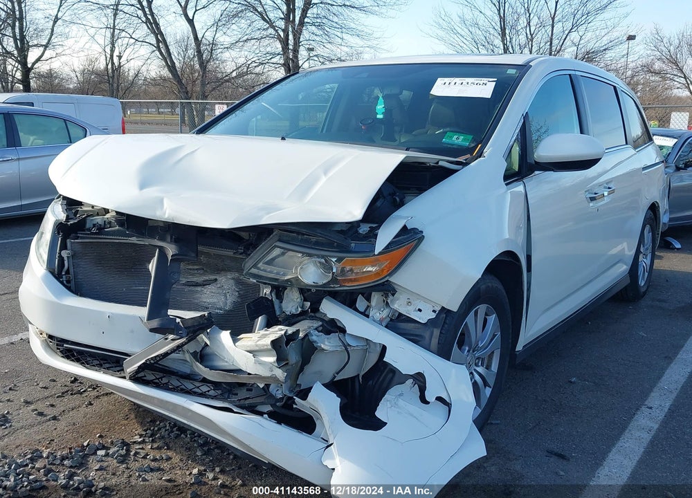 2016 HONDA ODYSSEY EX-L VIN: 5FNRL5H61GB075614