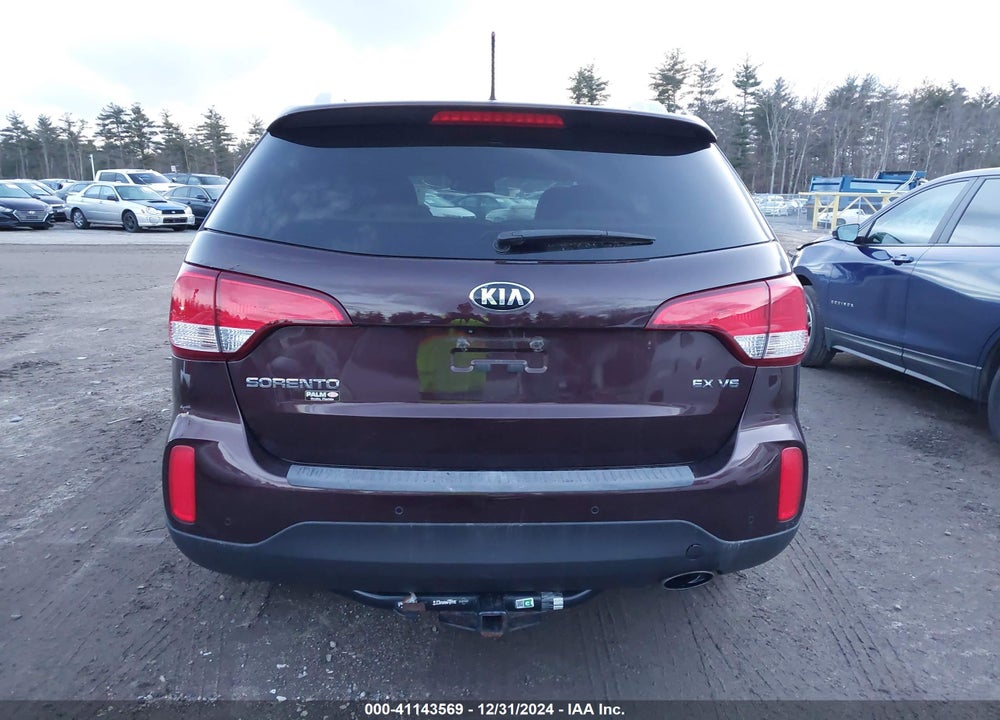 2015 KIA SORENTO EX V6 VIN: 5XYKU4A7XFG612306