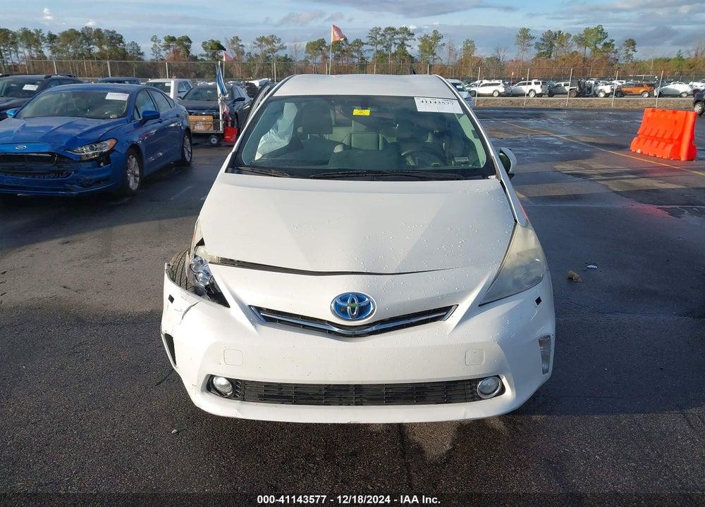 2012 TOYOTA PRIUS V FIVE VIN: JTDZN3EU9C3164727
