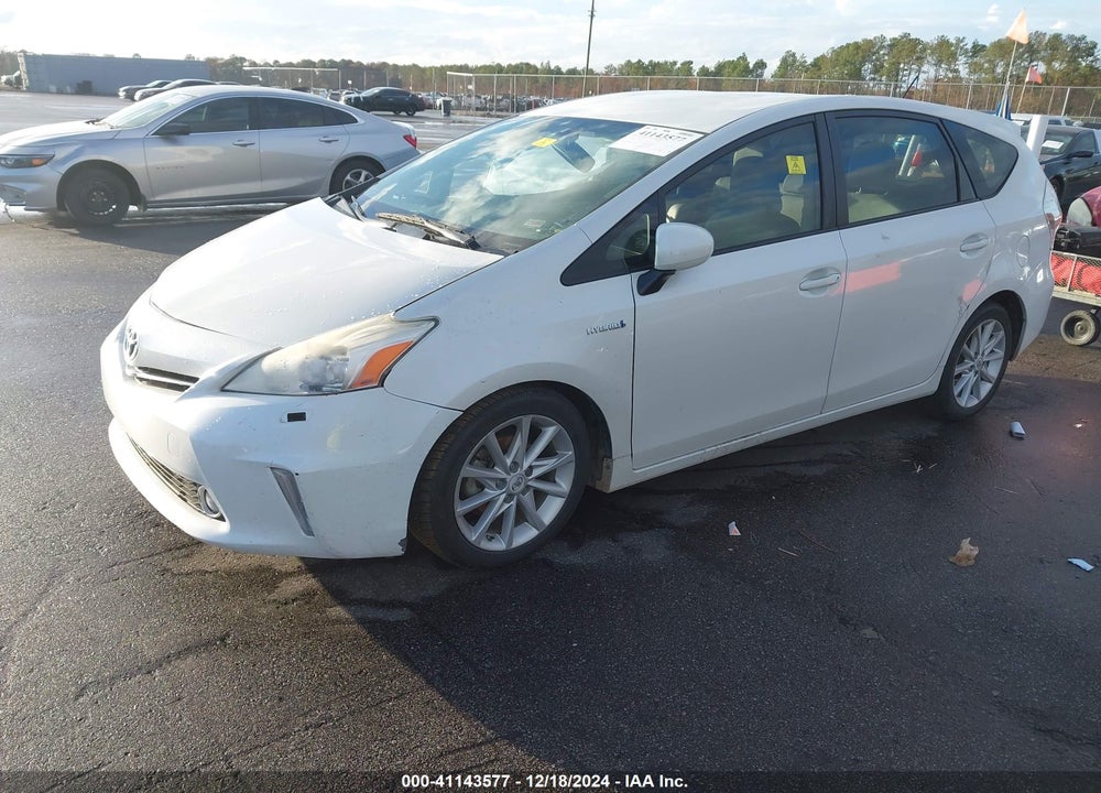 2012 TOYOTA PRIUS V FIVE VIN: JTDZN3EU9C3164727
