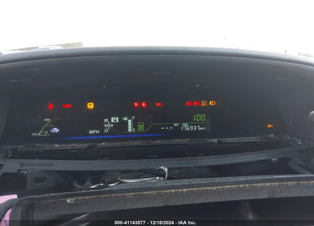 2012 TOYOTA PRIUS V FIVE VIN: JTDZN3EU9C3164727