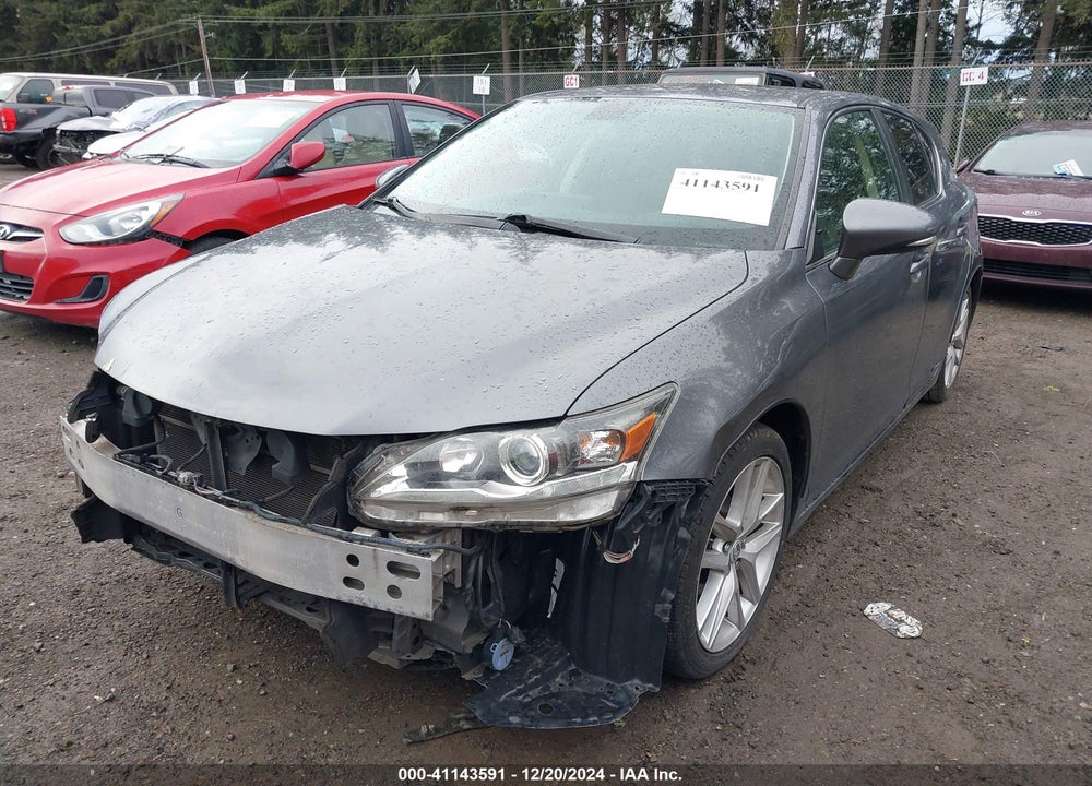 2014 LEXUS CT 200H VIN: JTHKD5BH2E2178242