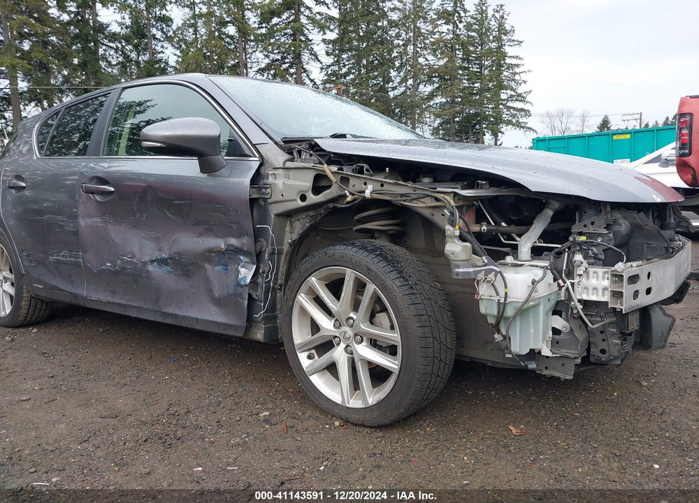 2014 LEXUS CT 200H VIN: JTHKD5BH2E2178242