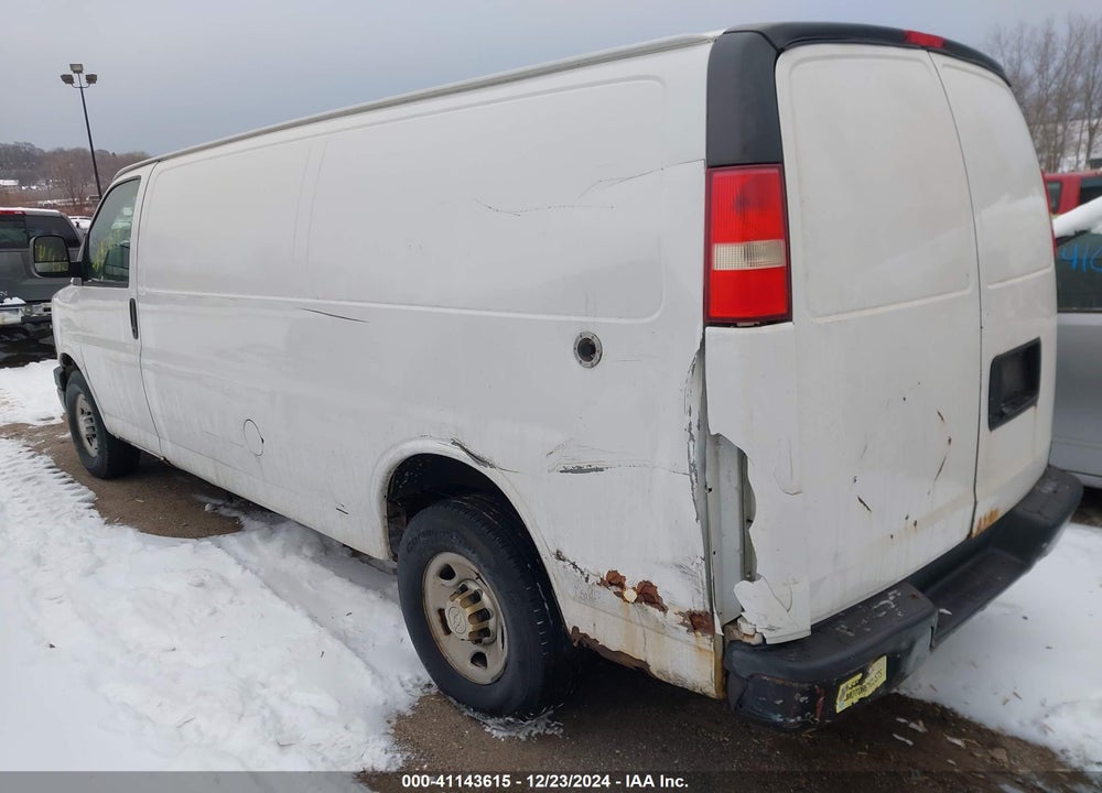 2011 CHEVROLET EXPRESS 3500 WORK VAN VIN: 1GCZGUCA1B1130249