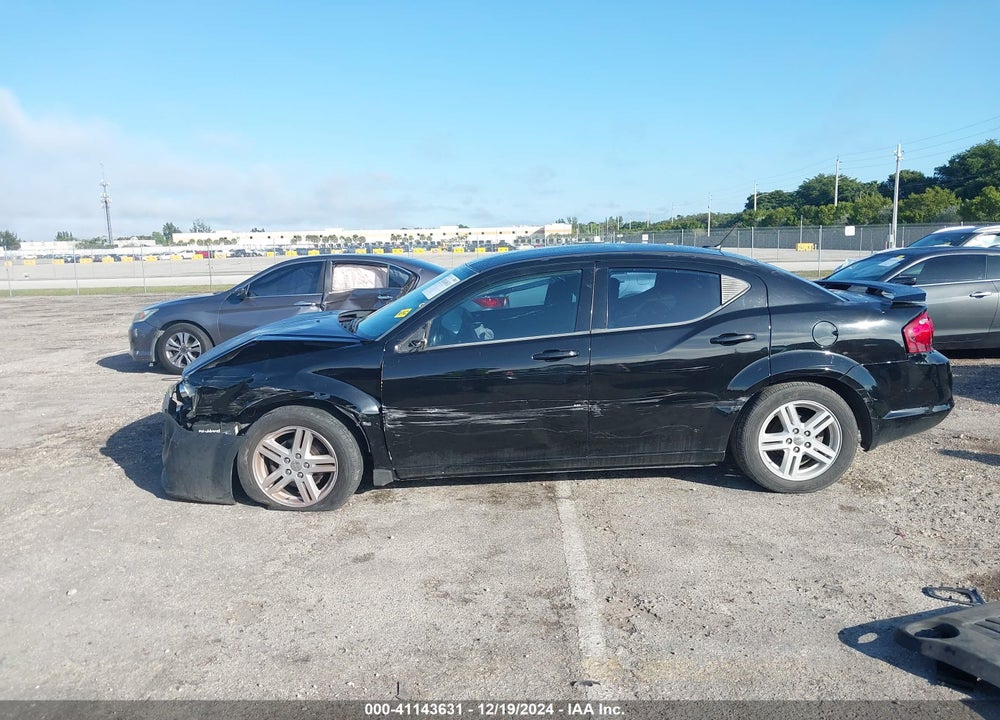 2014 DODGE AVENGER SE VIN: 1C3CDZAGXEN218687