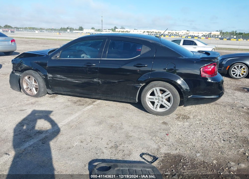 2014 DODGE AVENGER SE VIN: 1C3CDZAGXEN218687