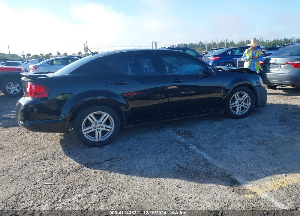 2014 DODGE AVENGER SE VIN: 1C3CDZAGXEN218687