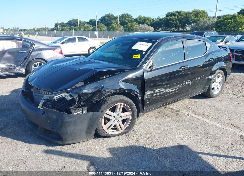 2014 DODGE AVENGER SE VIN: 1C3CDZAGXEN218687