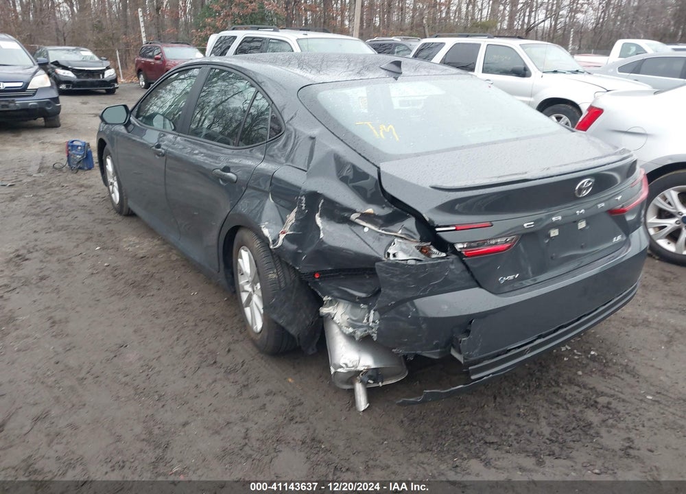 2025 TOYOTA CAMRY VIN: 4T1DAACK4SU540170