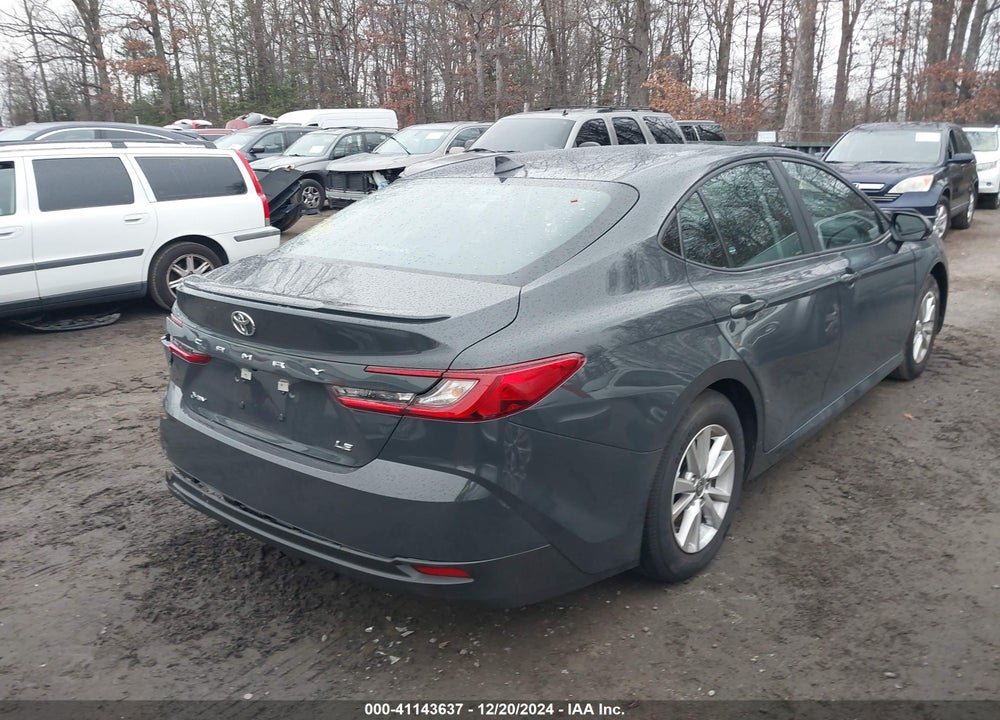 2025 TOYOTA CAMRY VIN: 4T1DAACK4SU540170
