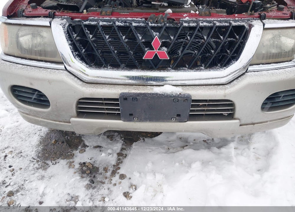 2001 MITSUBISHI MONTERO SPORT XLS VIN: JA4MT31H01P054478
