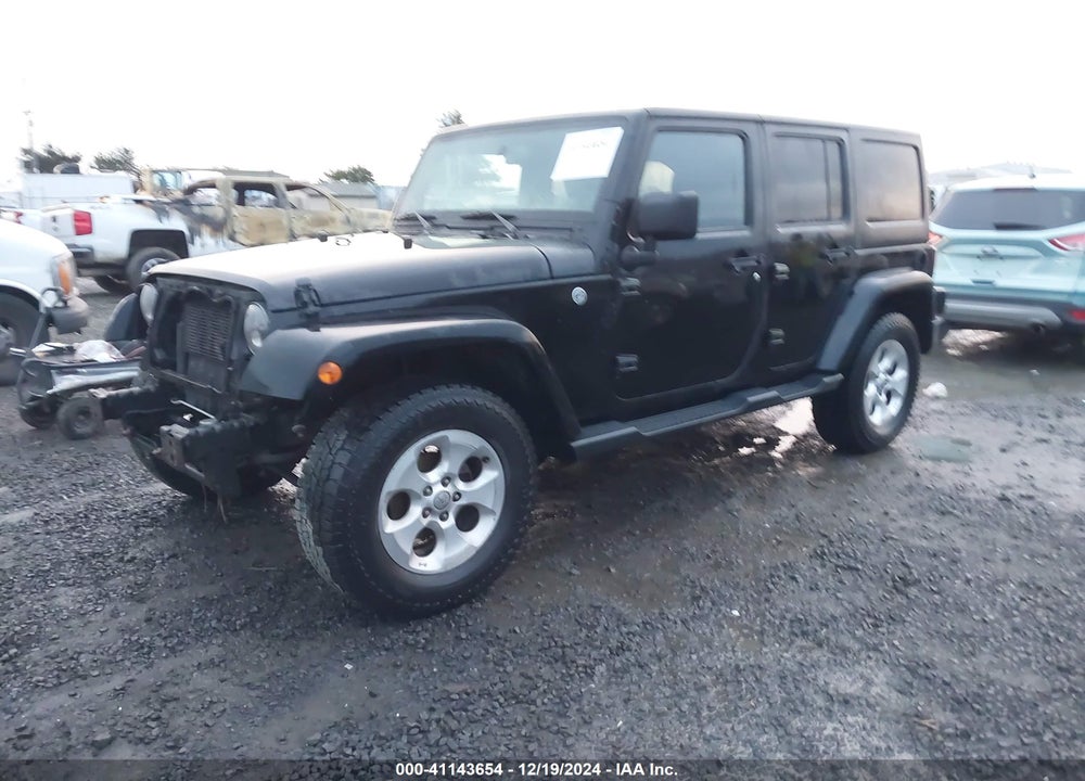 2014 JEEP WRANGLER UNLIMITED SAHARA VIN: 1C4BJWEG7EL130734