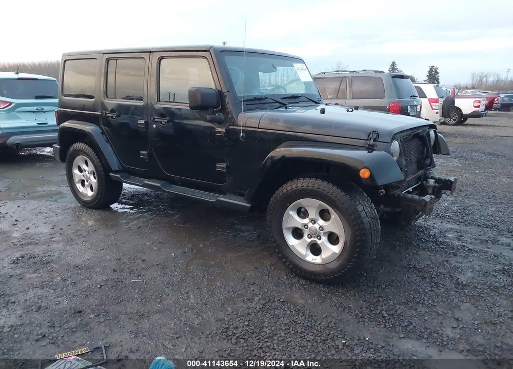 2014 JEEP WRANGLER UNLIMITED SAHARA VIN: 1C4BJWEG7EL130734