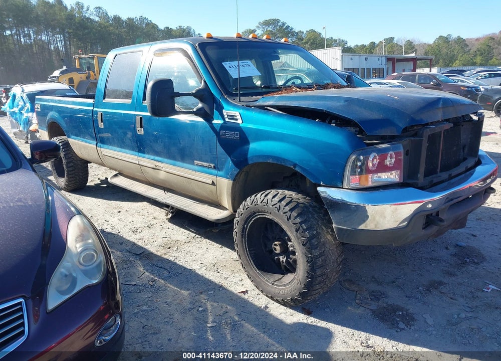 2000 FORD F-350 LARIAT/XL/XLT VIN: 1FTSW31F3YEA57707
