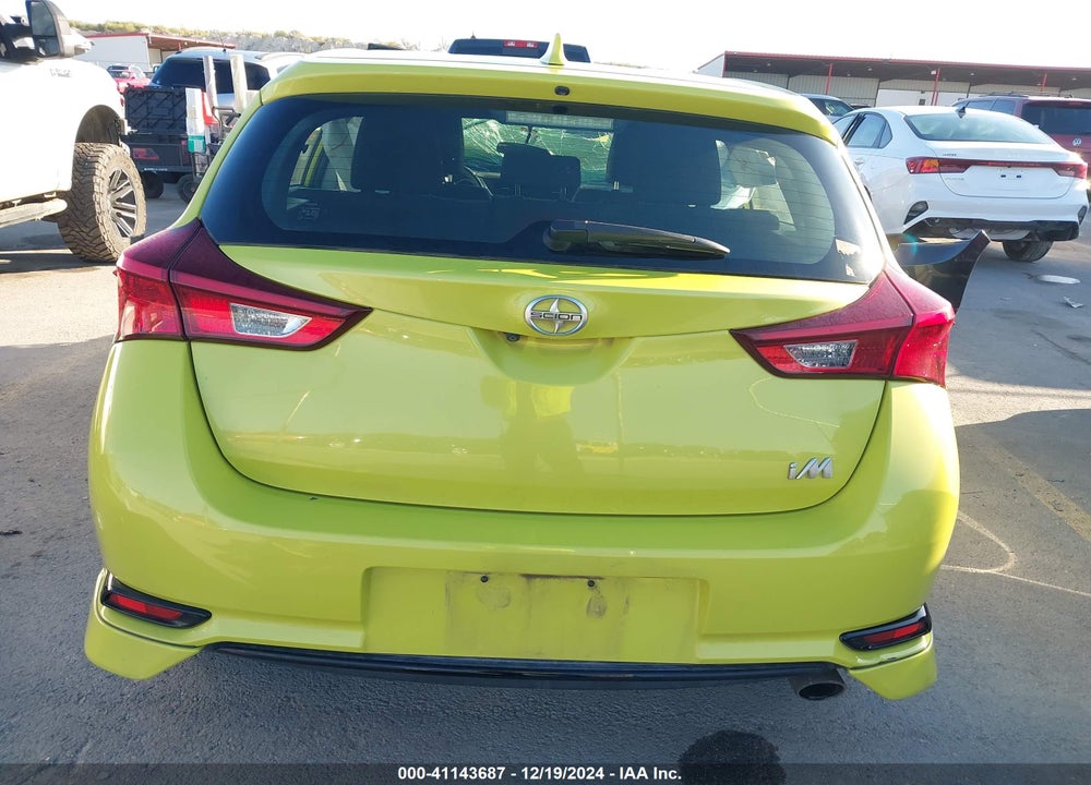 2016 TOYOTA SCION IM VIN: JTNKARJE1GJ521720