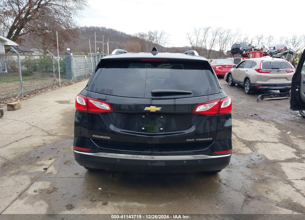 2019 CHEVROLET EQUINOX PREMIER VIN: 2GNAXXEV6K6287617