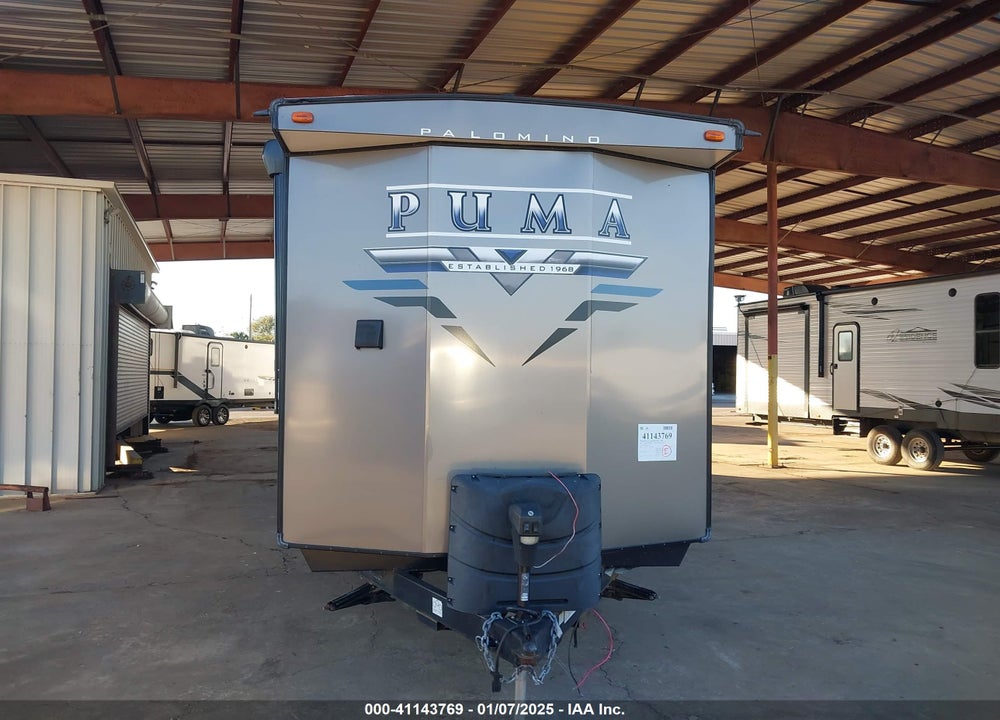 2022 FOREST RIVER PUMA TRAVEL TRAILER VIN: 4X4TPUP22NP094219
