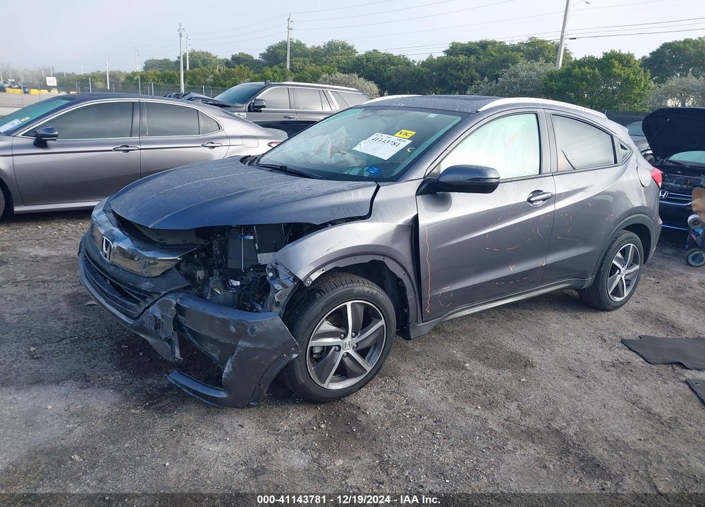 2021 HONDA HR-V 2WD EX VIN: 3CZRU5H57MM700314