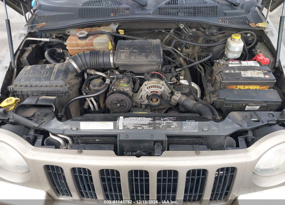 2003 JEEP LIBERTY LIMITED EDITION VIN: 1J4GL58K83W657780