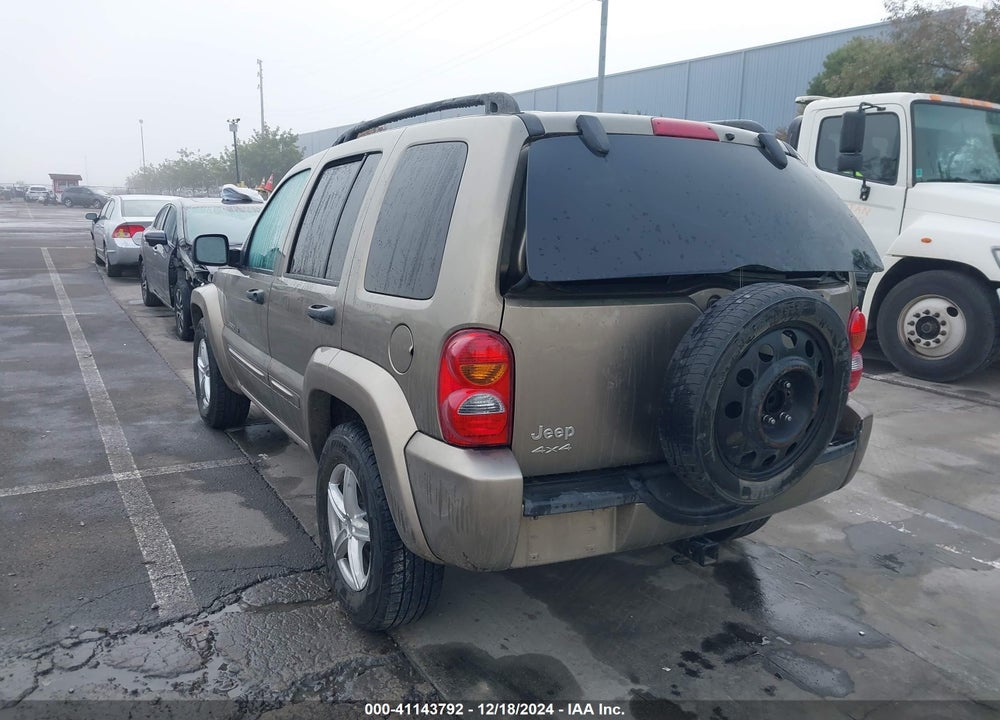 2003 JEEP LIBERTY LIMITED EDITION VIN: 1J4GL58K83W657780