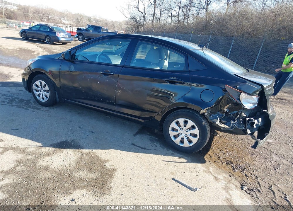 2017 HYUNDAI ACCENT SE VIN: KMHCT4AE9HU275890
