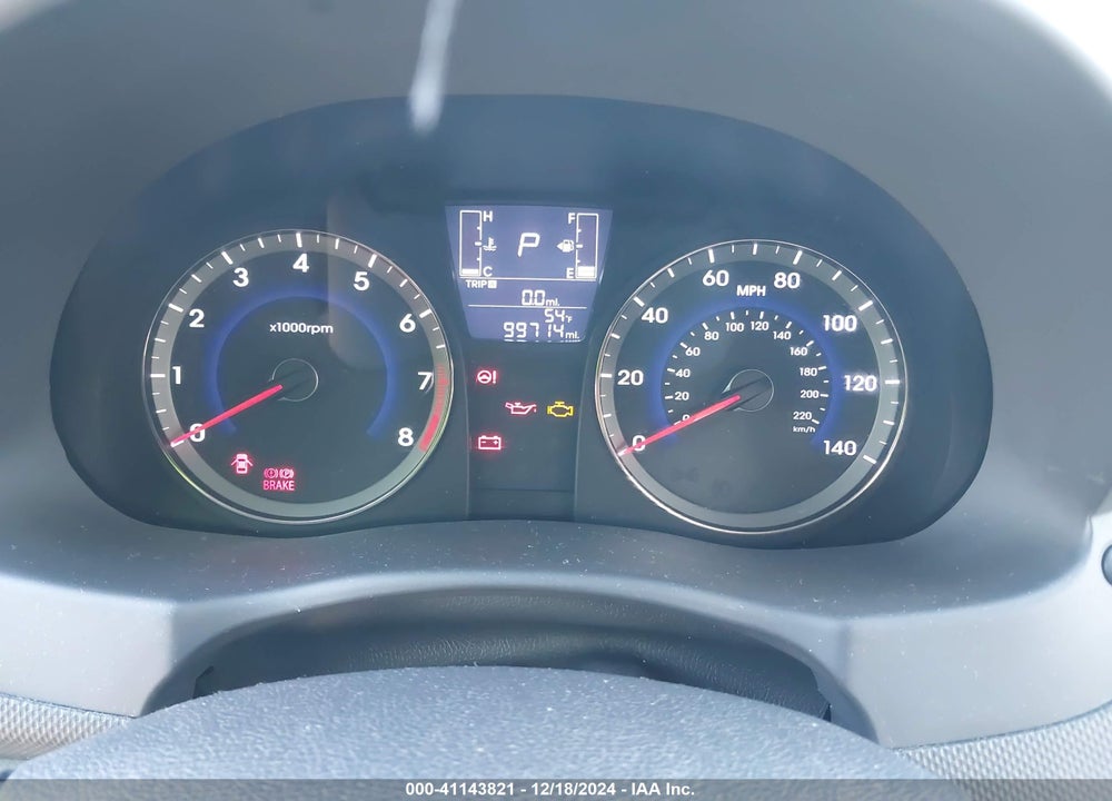 2017 HYUNDAI ACCENT SE VIN: KMHCT4AE9HU275890
