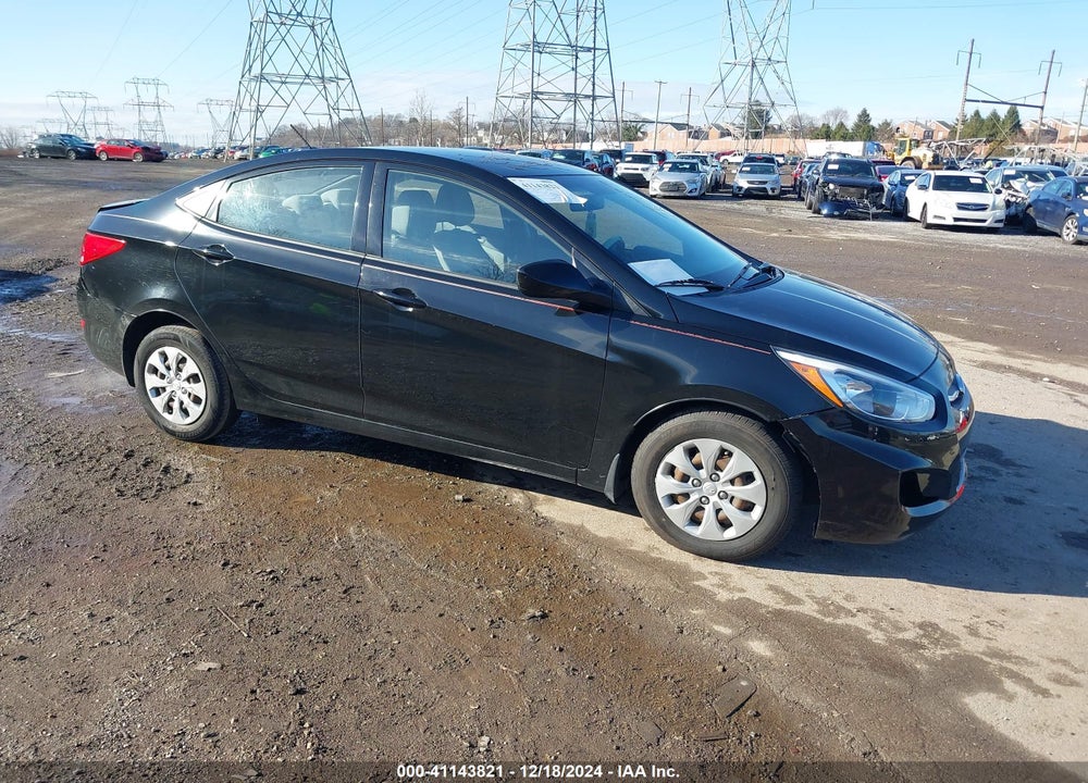 2017 HYUNDAI ACCENT SE VIN: KMHCT4AE9HU275890