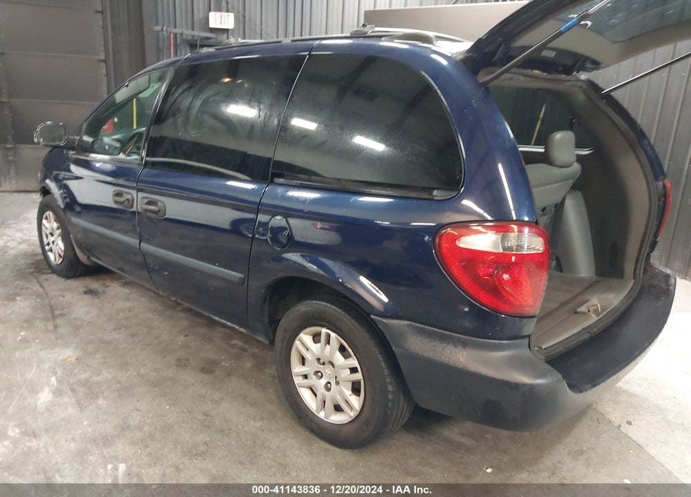 2005 DODGE CARAVAN SE VIN: 1D4GP25BX5B135114