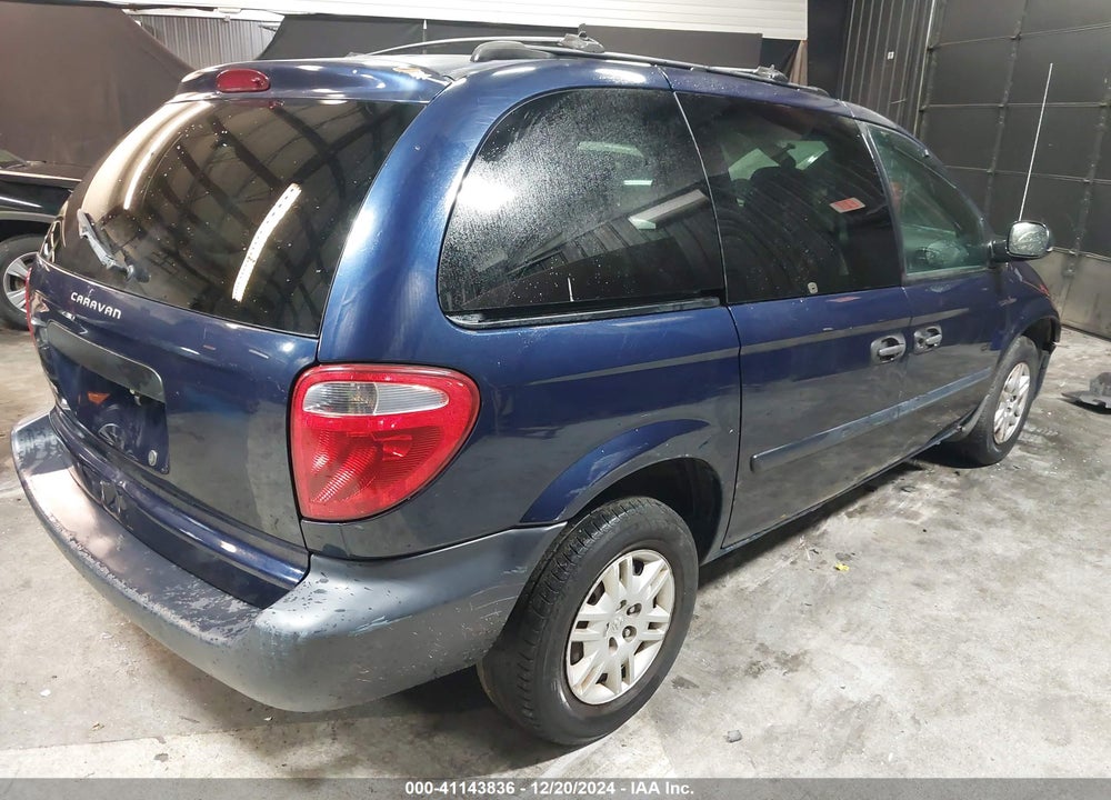 2005 DODGE CARAVAN SE VIN: 1D4GP25BX5B135114