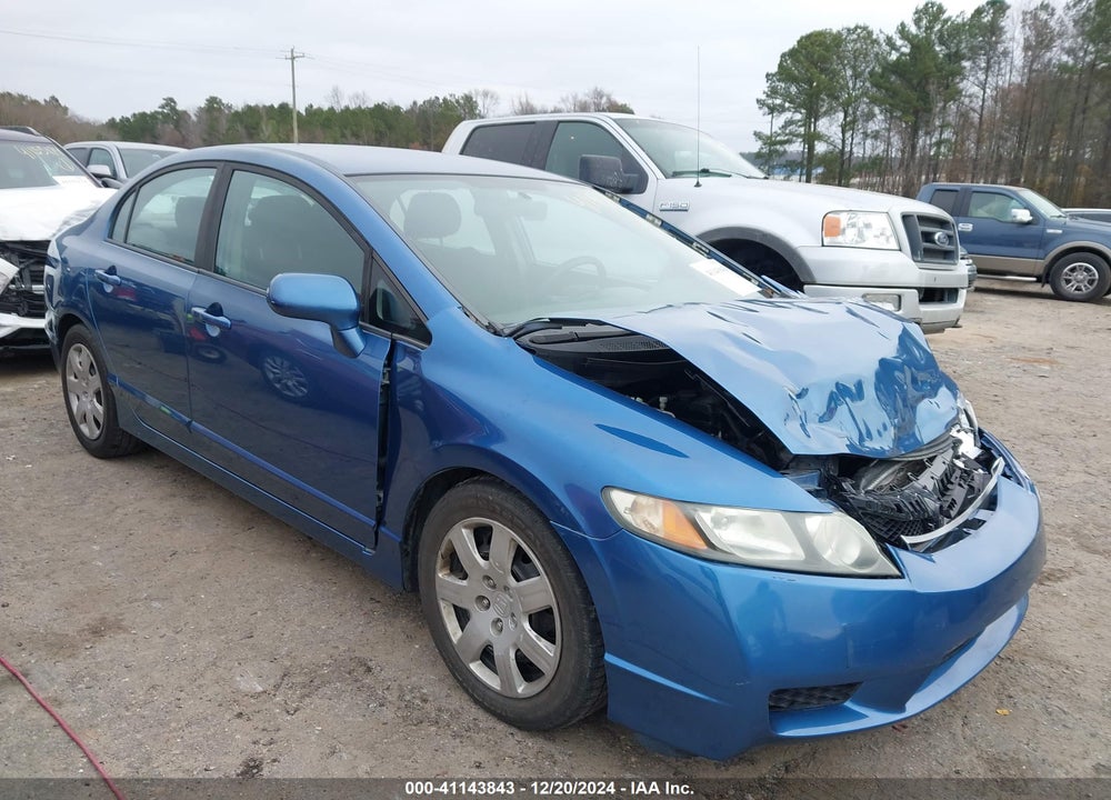2011 HONDA CIVIC LX VIN: 19XFA1F59BE035923