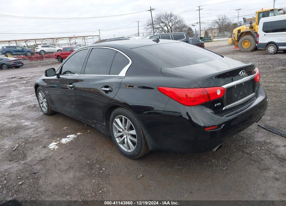 2016 INFINITI Q50 3.0T PREMIUM VIN: JN1EV7AR7GM345027