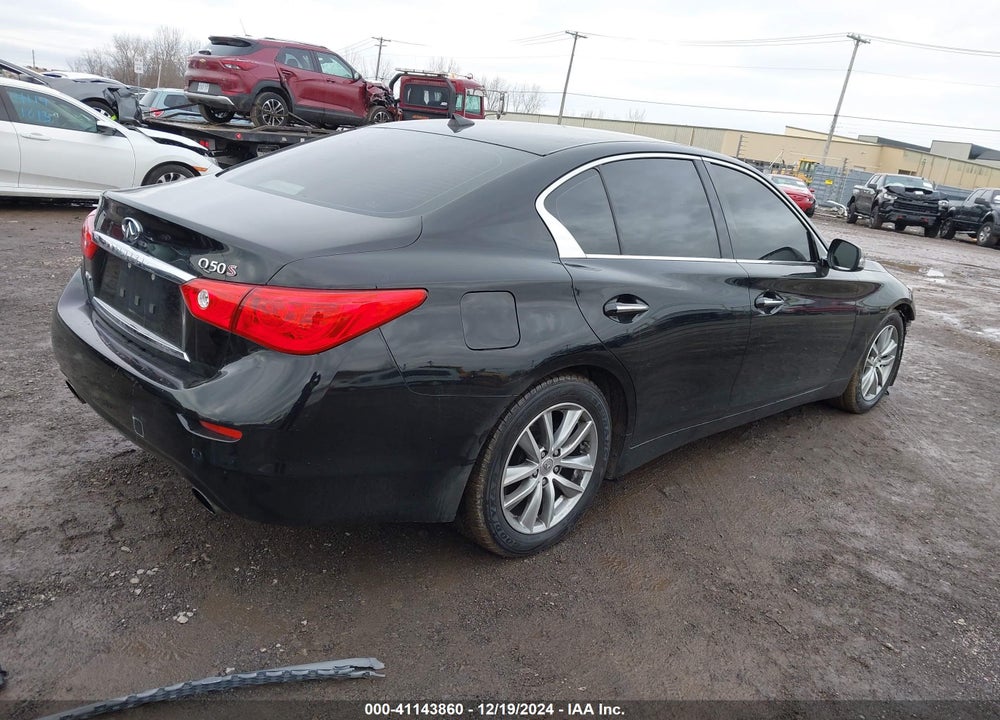 2016 INFINITI Q50 3.0T PREMIUM VIN: JN1EV7AR7GM345027