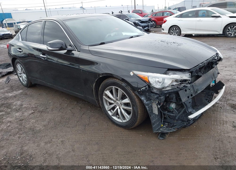 2016 INFINITI Q50 3.0T PREMIUM VIN: JN1EV7AR7GM345027