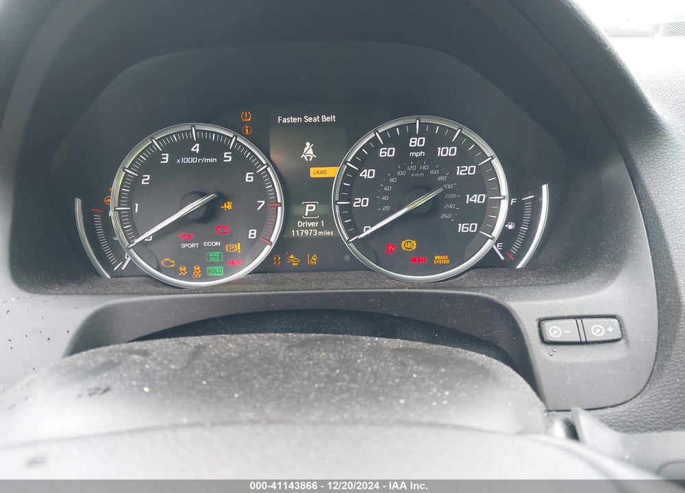 2016 ACURA TLX TECH VIN: 19UUB1F54GA013733