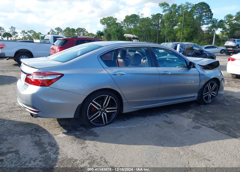2017 HONDA ACCORD SPORT VIN: 1HGCR2F52HA018234