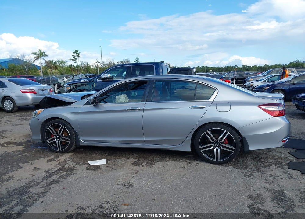 2017 HONDA ACCORD SPORT VIN: 1HGCR2F52HA018234