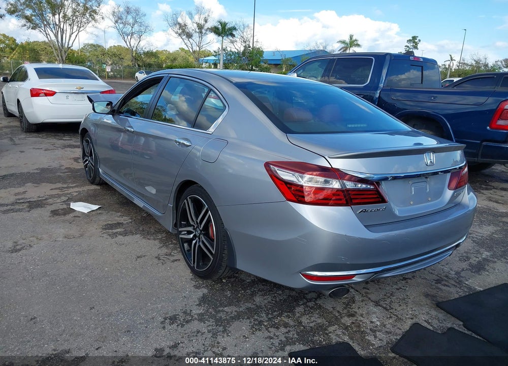 2017 HONDA ACCORD SPORT VIN: 1HGCR2F52HA018234