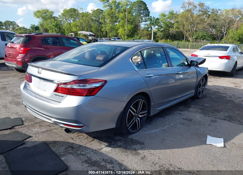 2017 HONDA ACCORD SPORT VIN: 1HGCR2F52HA018234