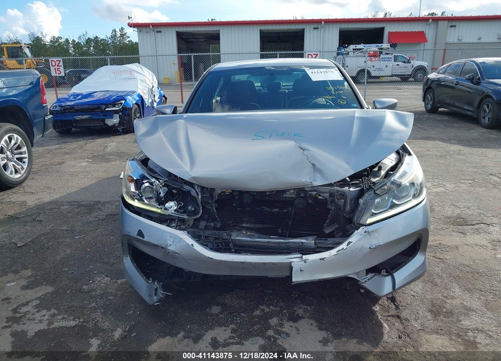 2017 HONDA ACCORD SPORT VIN: 1HGCR2F52HA018234