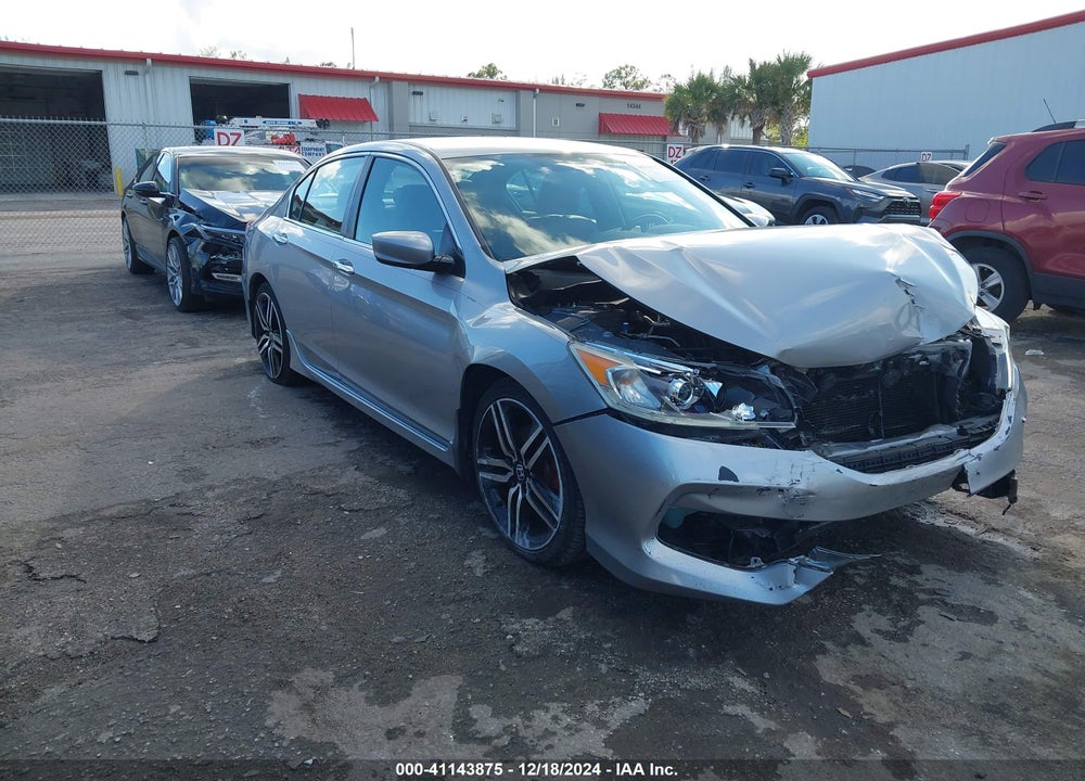 2017 HONDA ACCORD SPORT VIN: 1HGCR2F52HA018234