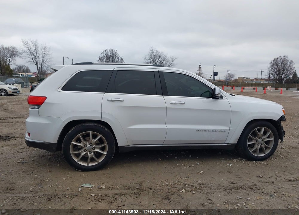 2015 JEEP GRAND CHEROKEE SUMMIT VIN: 1C4RJFJG1FC815446