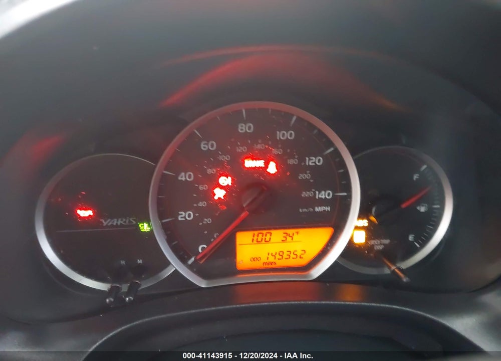 2013 TOYOTA YARIS LE VIN: JTDKTUD30DD544136