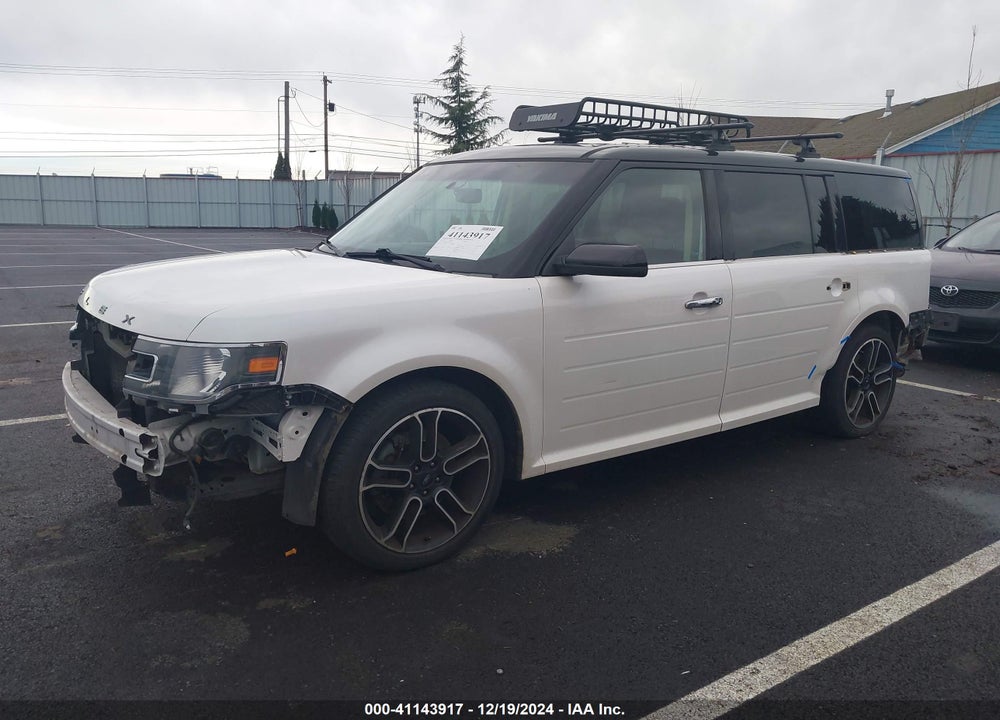 2015 FORD FLEX SEL VIN: 2FMHK6C84FBA00121