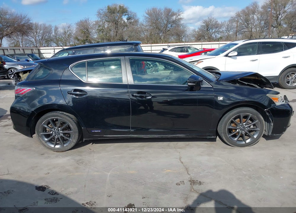 2013 LEXUS CT 200H VIN: JTHKD5BH5D2129101