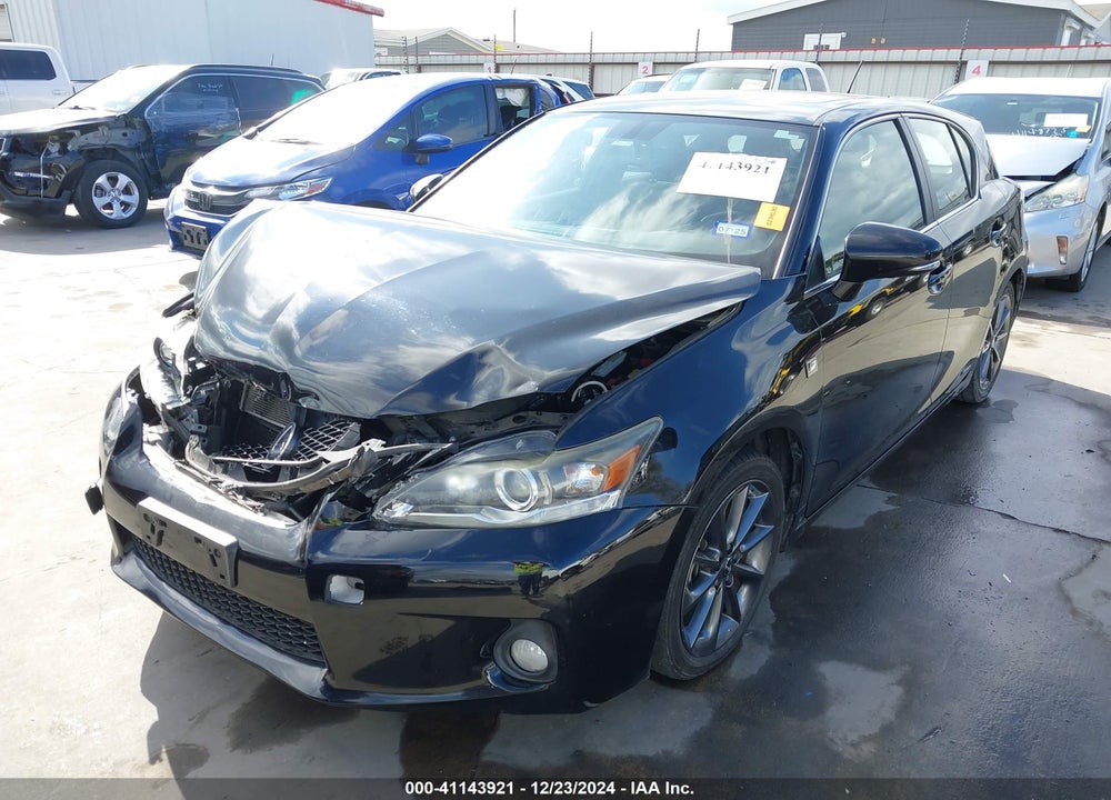 2013 LEXUS CT 200H VIN: JTHKD5BH5D2129101