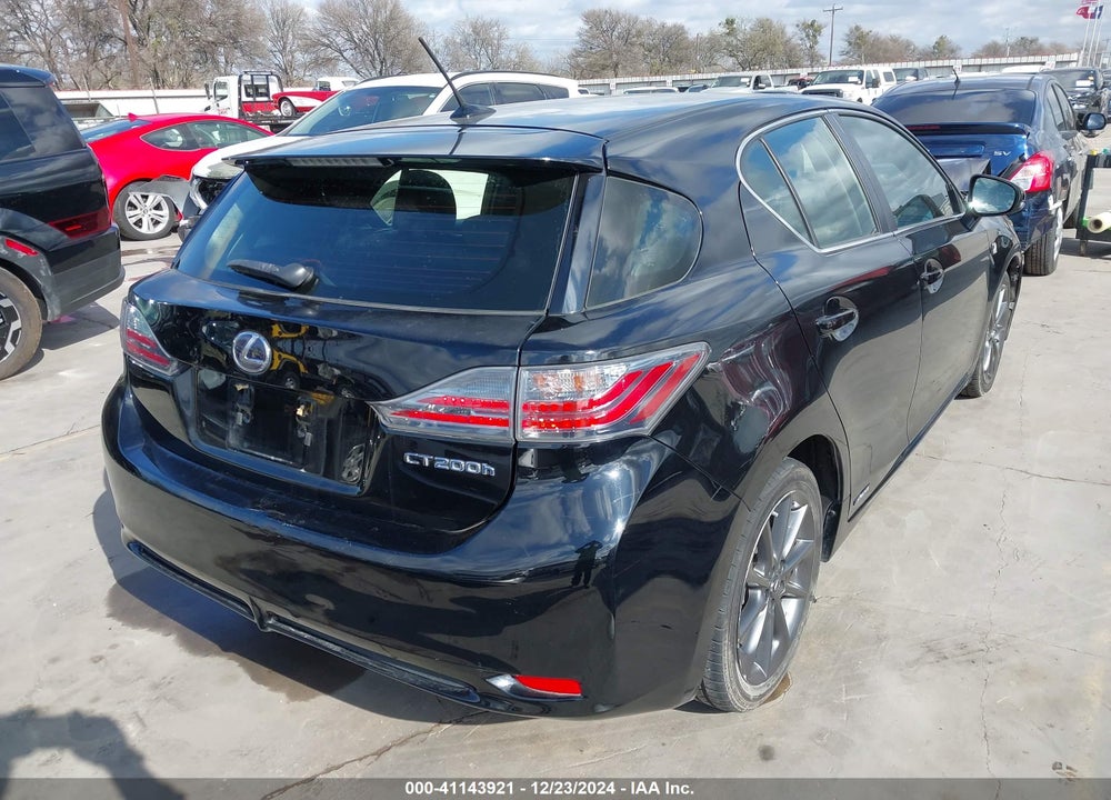 2013 LEXUS CT 200H VIN: JTHKD5BH5D2129101