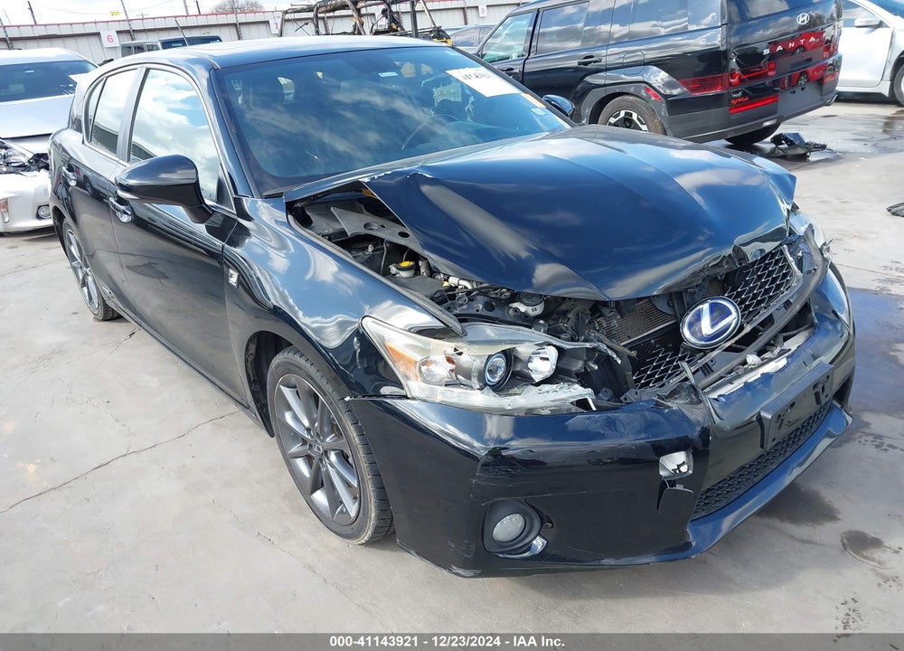 2013 LEXUS CT 200H VIN: JTHKD5BH5D2129101