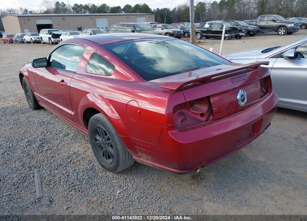2007 FORD MUSTANG GT DELUXE/GT PREMIUM VIN: 1ZVFT82H175287958