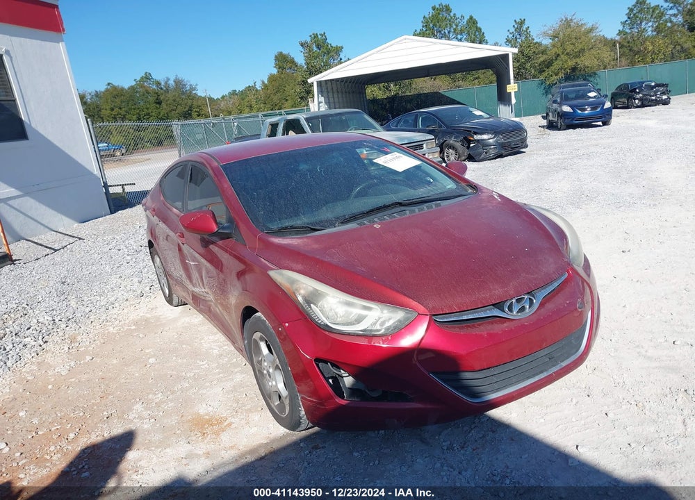 2016 HYUNDAI ELANTRA SE VIN: 5NPDH4AE7GH767594